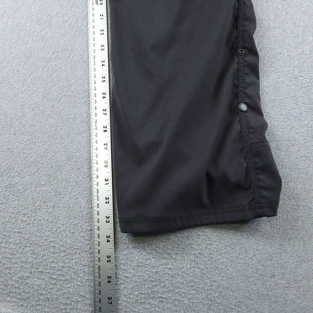 prAna Stretch Zion Relaxed Pants Mens 36x34 Charcoal Cargo Hiking UPF 50 Stretch - Picture 7 of 13